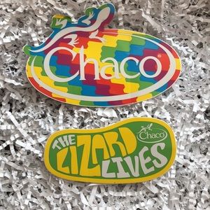Chaco Stickers AUTHENTIC 🦎